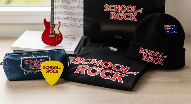 school of rock merchandise australia - promotional merchandise