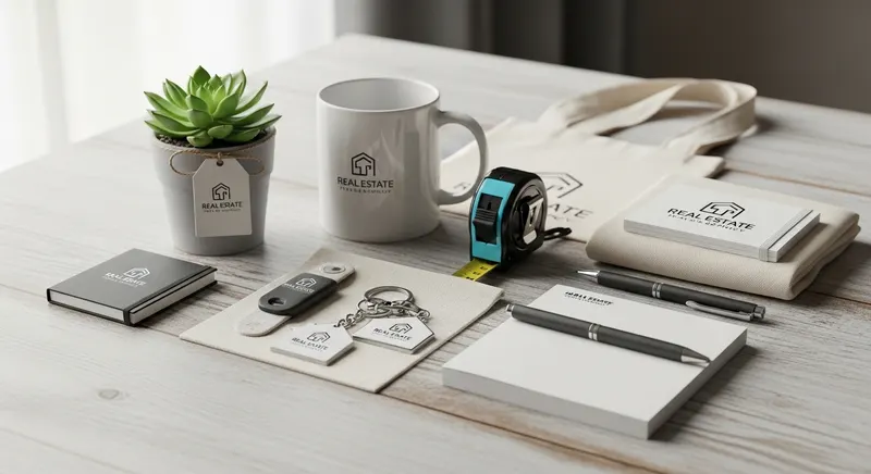 affordable branded merchandise for real estate sector - promotional merchandise